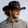 Big Size Men's 100% Wool Western Cowboy Fedoras Hats Unisex Vintage Wide Brim Jazz Felt Hat  Church Gentleman Caps 55/57/59/61cm