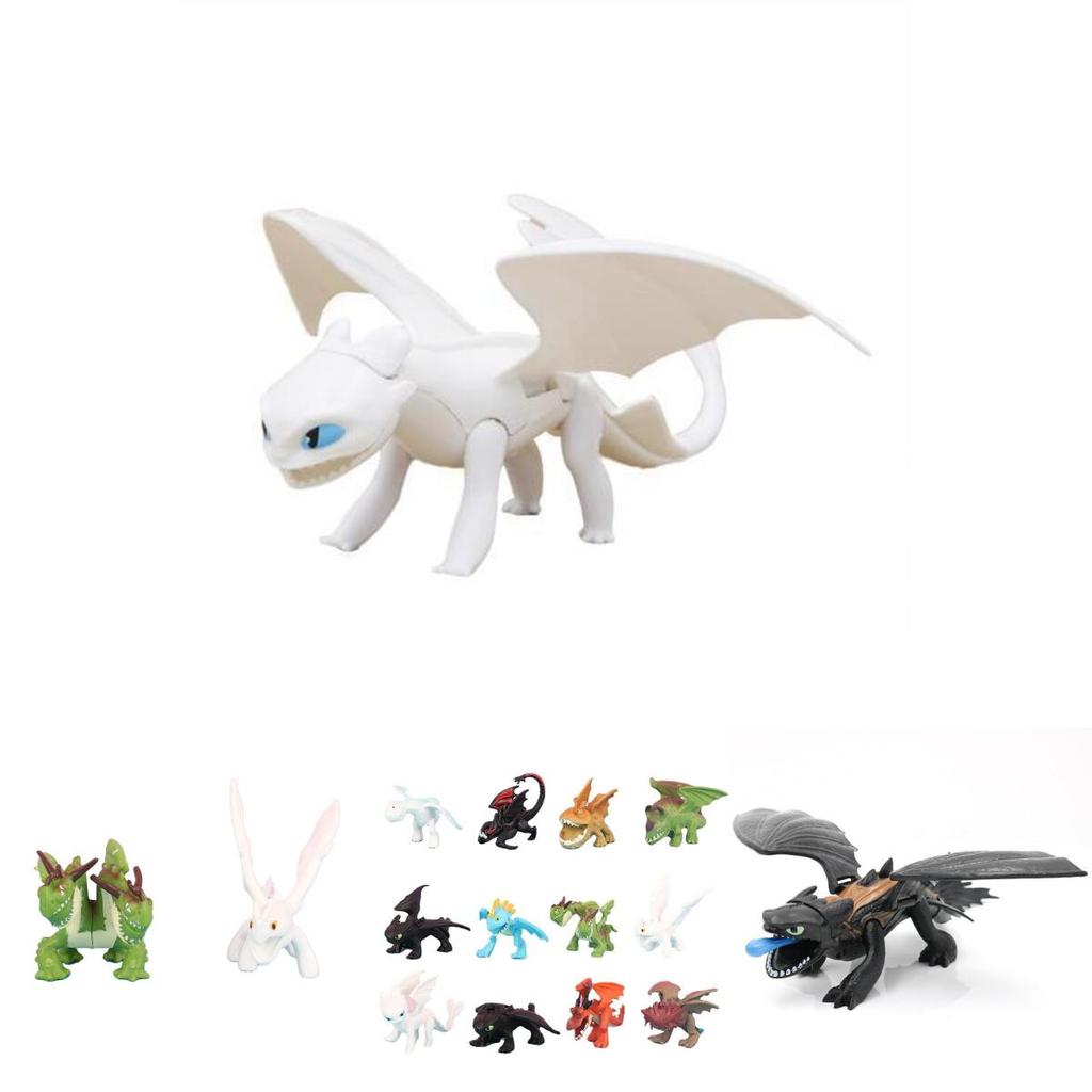 Dreamworks Dragons Figure Collection Mini Toothless Set For Kids And Dragon Trainers Aged 4 And Up