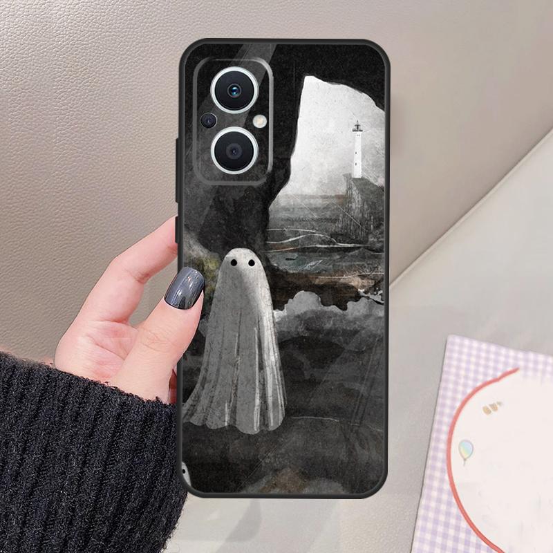 Ghosts Funny Funda For OPPO Reno 12 14 13 11 10 Pro 11F 12F 13F 14F 7 8 Lite OPPO Find X6 X5 X8 X9 Pro Case