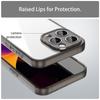 For iPhone 15 Pro Case TPU + Acrylic Phone Back Cover Anti Yellowing