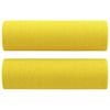 Vidaxl 2-Cz. Living Room Set With Cushions, Light Yellow, Fabric