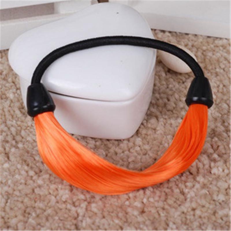 2 Pezzi Parrucche Sintetiche Elastici per Capelli Accessori per Capelli Accessori per Coda di Cavallo
