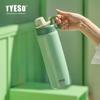 600ML Portable Water Bottle Insulated Leak-Proof Fitness Flask for Outdoor Workouts Travel Vacuum Flasks for Sports
