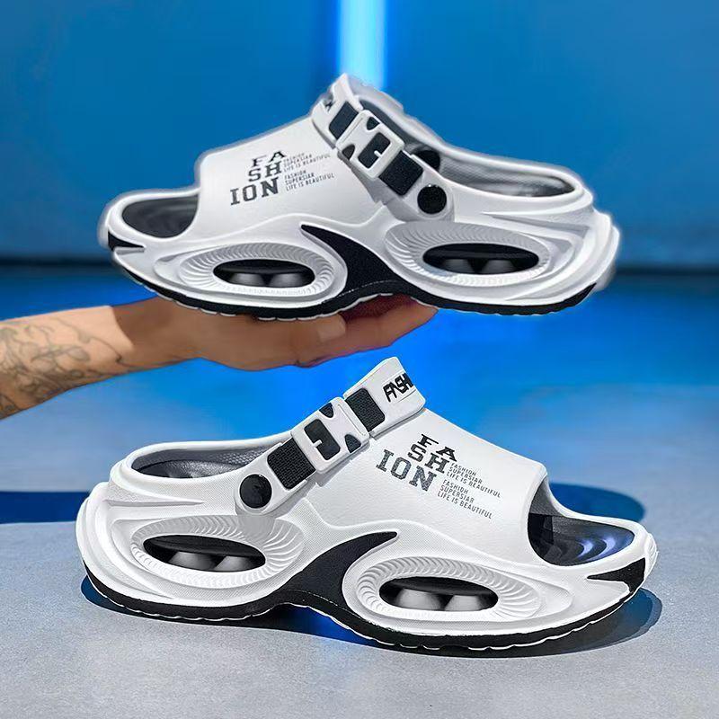 High Quality Men's Sandals Slippers One-Two Wear Summer Outdoor Wear Resistant Driving Thick Bottom Anti-Slip Waterproof