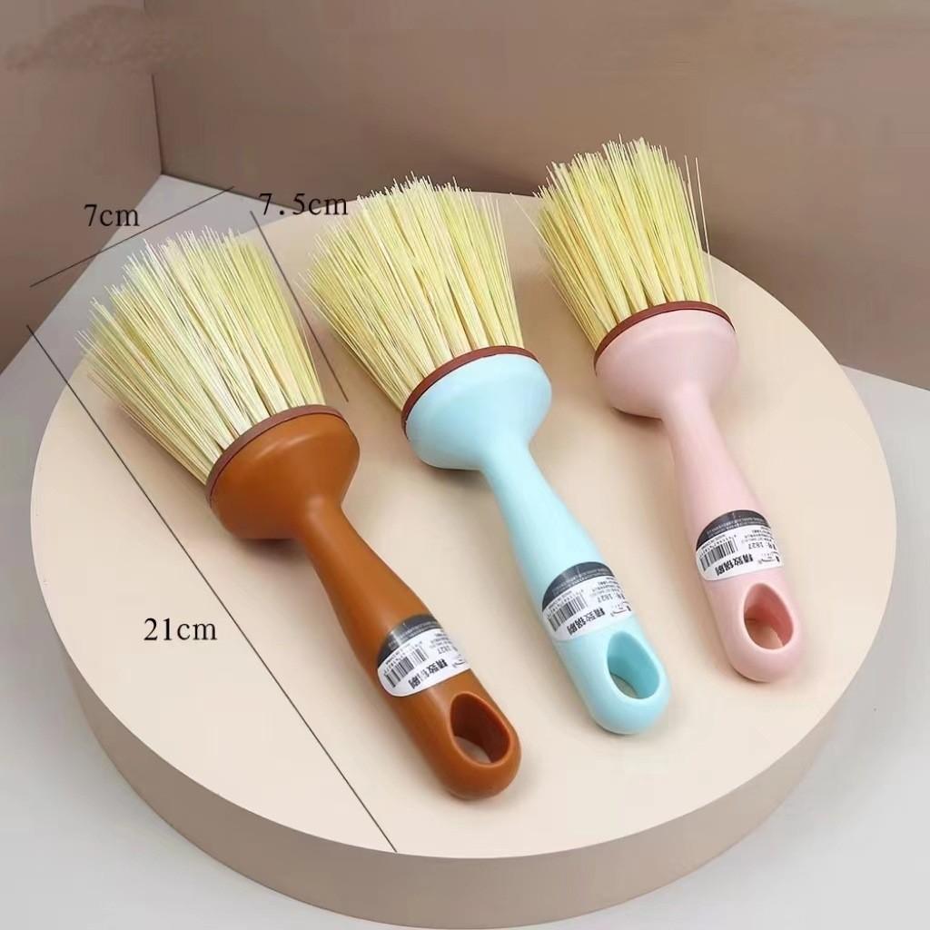 Cylindrical, Cleaning Pot Brush, Kitchen Pot Brush, Dishwashing, Non Greasy, Cleaning Brush, No Dead Corners for Cleaning and Descaling