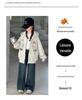 2025 Girls' Stylish Hooded Fleece-Lined Coat for Autumn/Winter