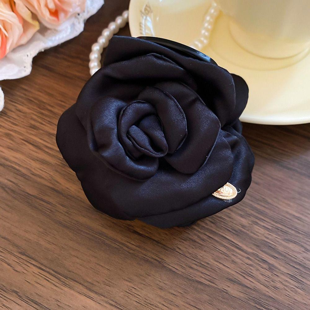 Bohemian Artificial Flower Clips Back of the Head Hair Clip  Headdress Styling Tool