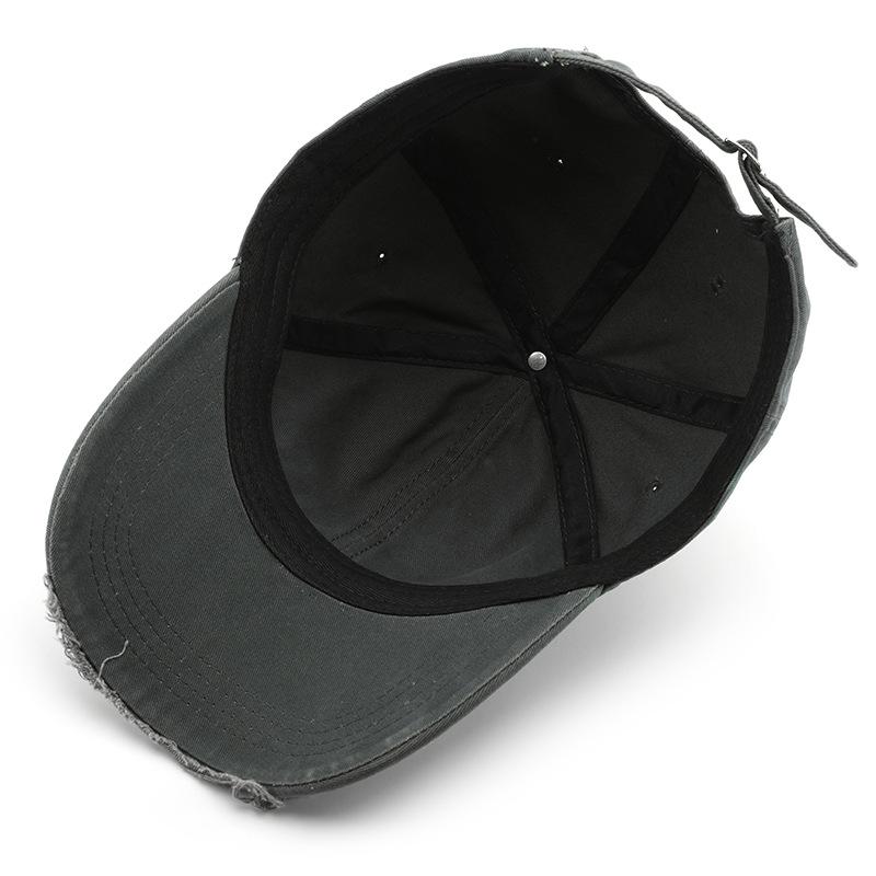 Baseball Cap Spring and Autumn Personality Wear Soft Top Hat Outdoor Travel Sun Protection Sunshade Cap