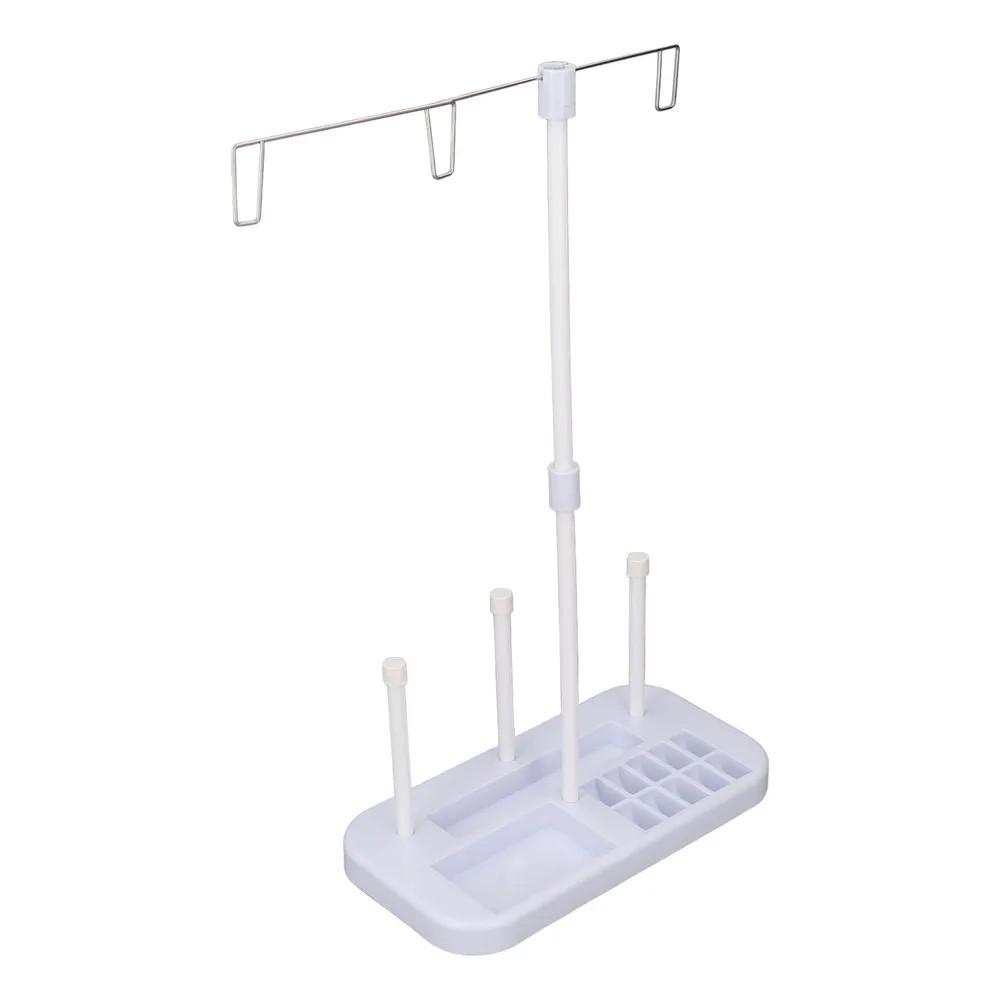 Máquina de Costura Doméstica Armação de Três Linhas Plástico Removível Elétrica Costura Armação Universal Armação de Três Linhas Grampo de Eixo Grande Acessórios