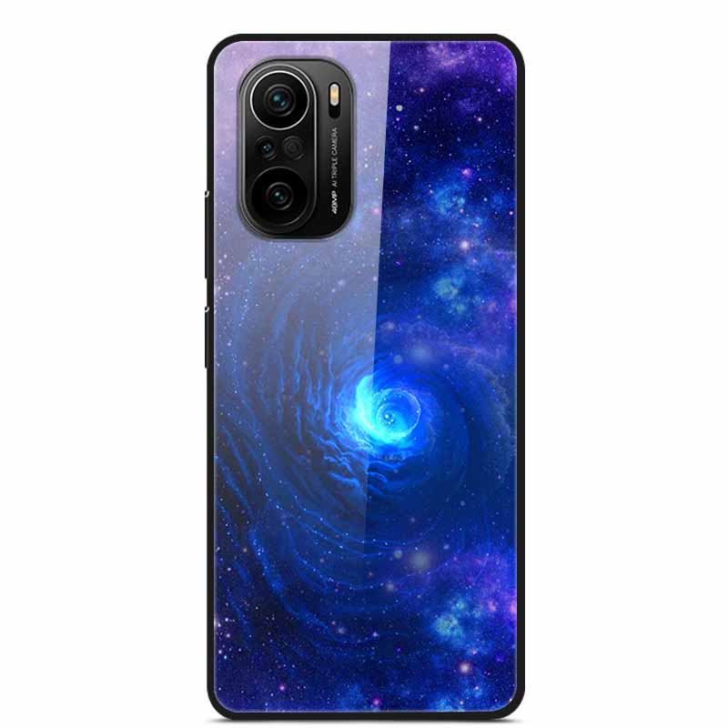 For Xiaomi Poco F3 Case Tempered Glass Hard PC Phone Back Cover For Xiaomi POCO F3 5G Cases Shells PocoF3 F 3 2021 6.67'' Coque