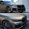 BMW 7er Reihe G11/G12 (2020-2023) Glänzendes Schwarzes Doppelsteg-Grillzubehör