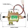 Electrical Fuel Pump Accessory Replaces Hep-02A for Trucks Boats Carter