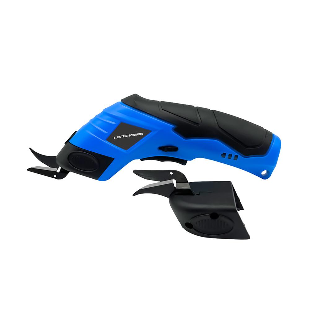 3.6V Electric Scissors Rechargeable Cordless Sewing Shear Tungsten Steel Blades Leather Tailor Scissors Cloth Carpet PVC Leather