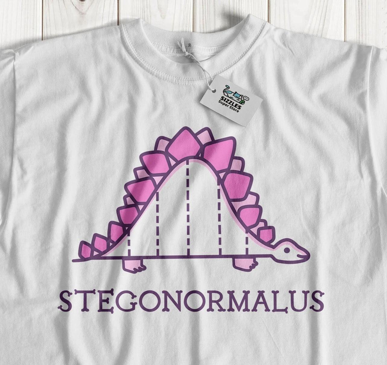 

Stegonormalus Unisex Funny Gauss Distribution T-Shirt Normal Distribution Gifts 4XL