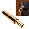   Saxophone Mouthpiece Brass Bb Sax Mouthpiece with   for Sax Professionals and Beginners 5#