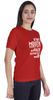 Inkmeso Women T Shirt If My Mouth Doesn't Say It My Face Definitely Will Letter Printed Sarcastic Crew Neck Top
