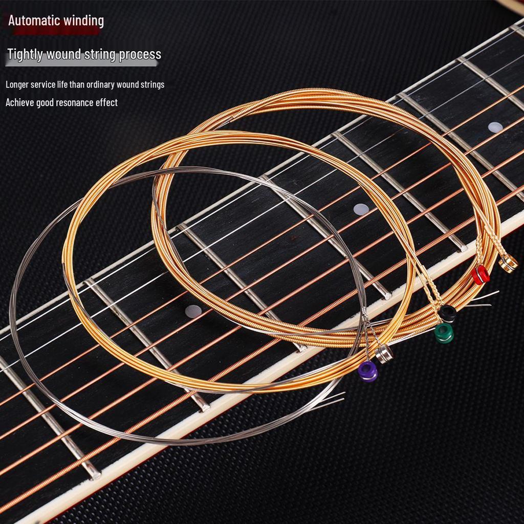 EXM180/190/200/210 Acoustic Guitar String Set for Beginners
