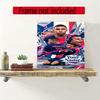 Mbappe Personalized Name Diamond Paintings Mosaic Wall Round Diamond Art Painting Kits Embroidery Crystal Accessories Frameless
