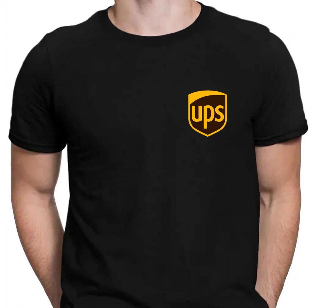 Black United Parcel Service UPS Short Sleeve T-Shirt XXXXL