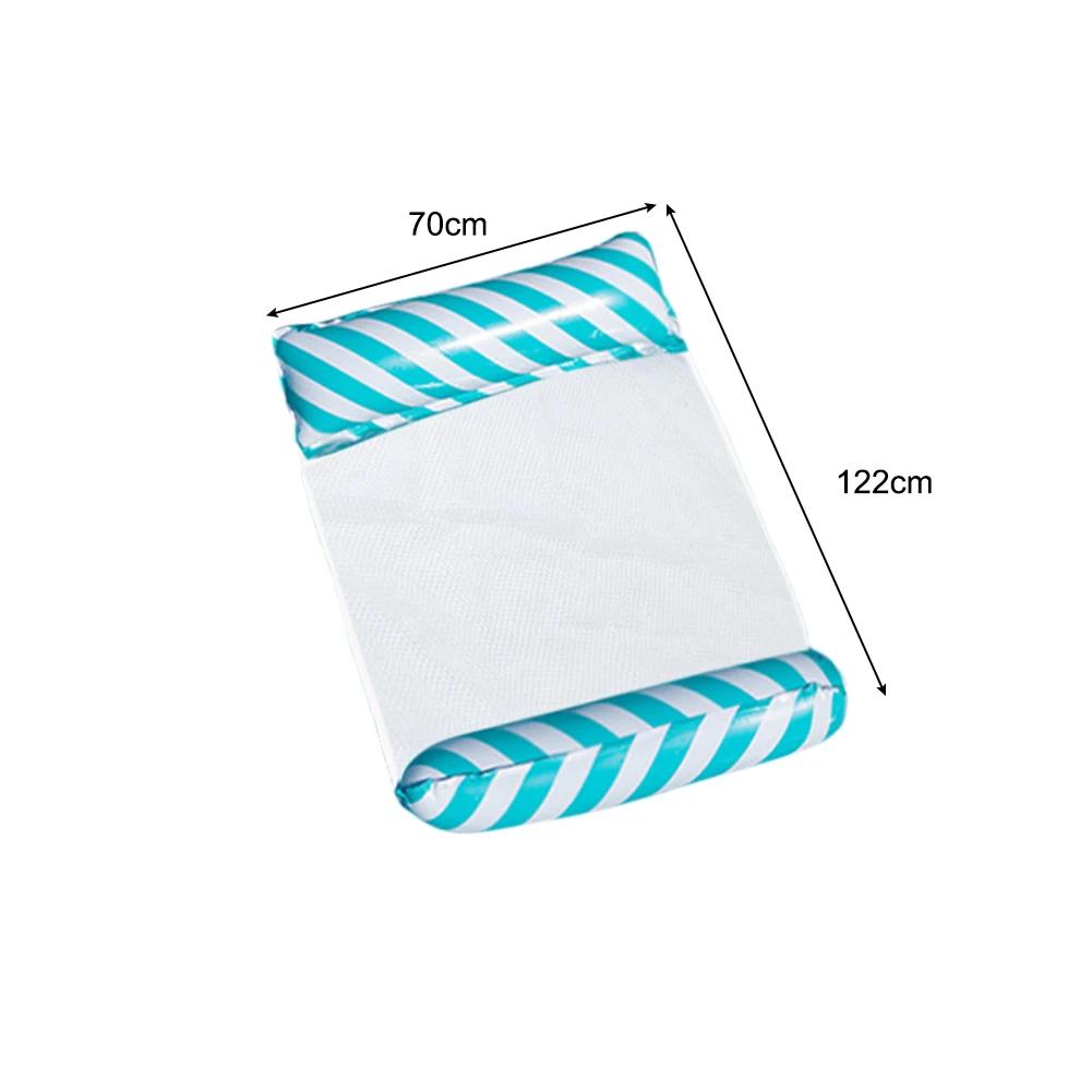 

Inflatable Water Hammock Floating Air Mattress Foldable Pool Recliner Floating Seat Inflatable Lounge Chair Swimming Accessories
