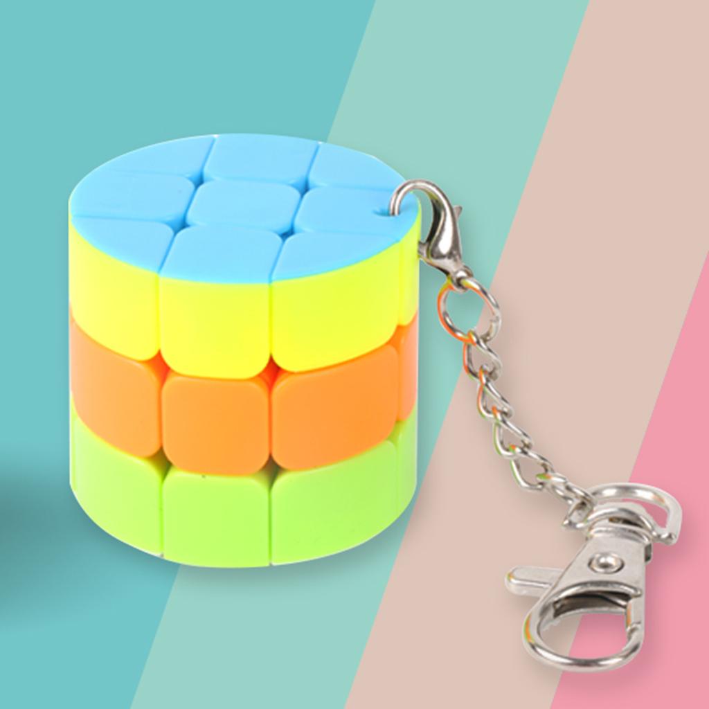 Magic Cube 2x2 3x3 4x4 5x5 pyramid MINI Key Chain stress-relieving puzzle professional smooth speed game children's toy gift