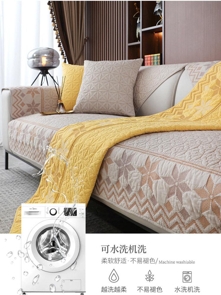 New Bohemia Sofa Protector Cover For Living Room Stretch Sofa Cushion Mat Couch Covers Thicken Plush Chair Sofa Towel Home Decor