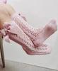 Baby Long Socks - Spring/Summer Mesh Korean Bow Princess Socks Breathable Thin Fit Loose Top Girls' Socks - Baby Socks