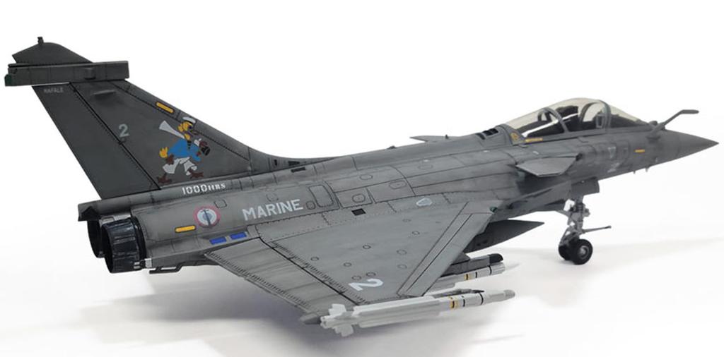 Academy French Naval Air Force Rafale M Plastic Model Kit 12368 1/48 (Airplane)