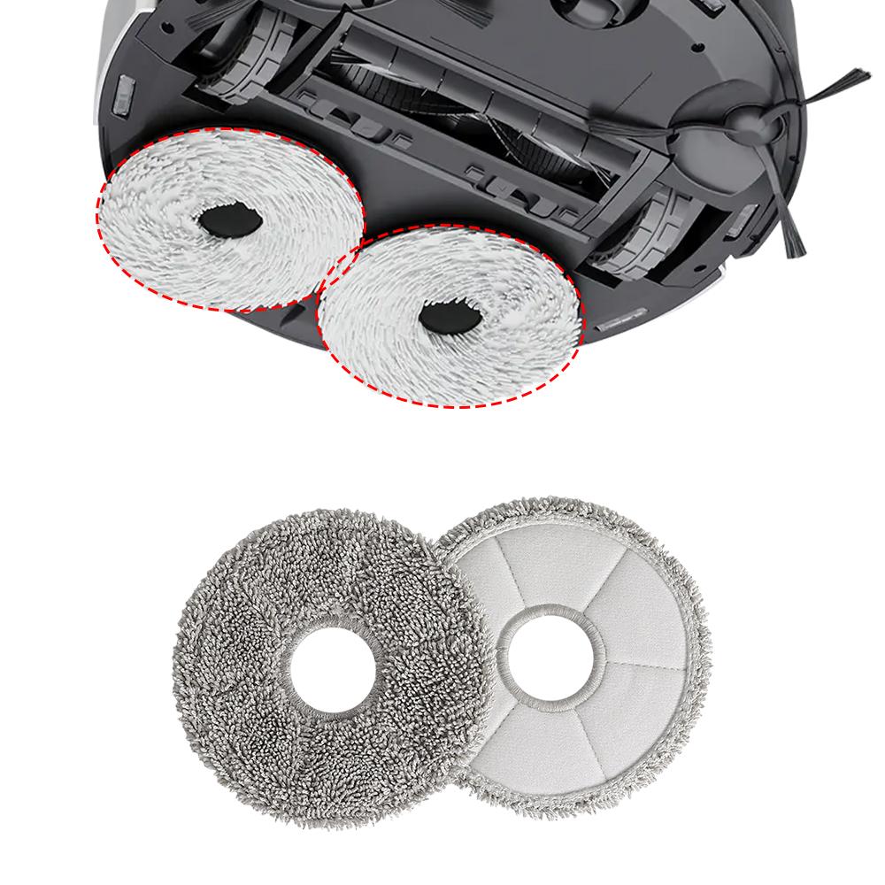 Panno Mocio Per Ecovacs X1 X2 X5 T10 T20 T30 Pro Omni T30 OMNI T30 MAX T30S T20 Omni T50 Pro Omni N30 Pro N30 Omni N50 Aspirapolvere Robot Ricambi