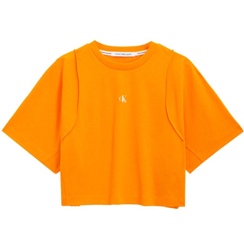 

Calvin Klein Outdoor Sports Quick-Dry Loose T-Shirt Women Tops J222366SCB XS