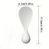 Non-Stick Rice Spoon with Anti-Stick Granules, Easy Clean Kitchen Utensil Stands Upright, Scratch-Free
