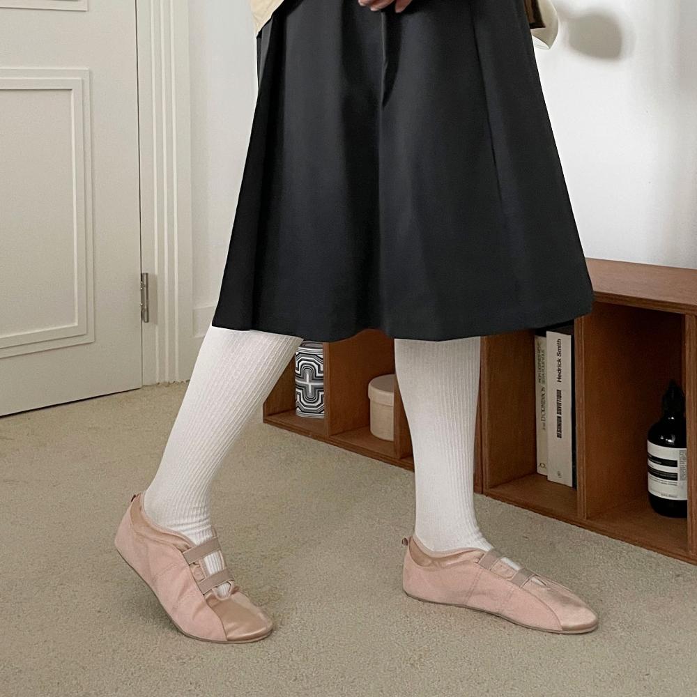 Women’s Ballet Flats Comfortable Elastic Band Slip-on Shoes