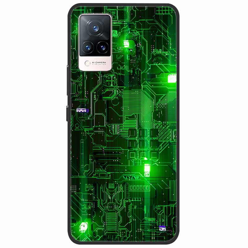 Miękkie Silikonowe Etui Na Telefon Dla vivo V21 5G 4G V21E V2027 Y11S Y12S V20 V2025 V 21E TPU Coque Pokrowiec Dla Vivo V 21e 21 Ochronne