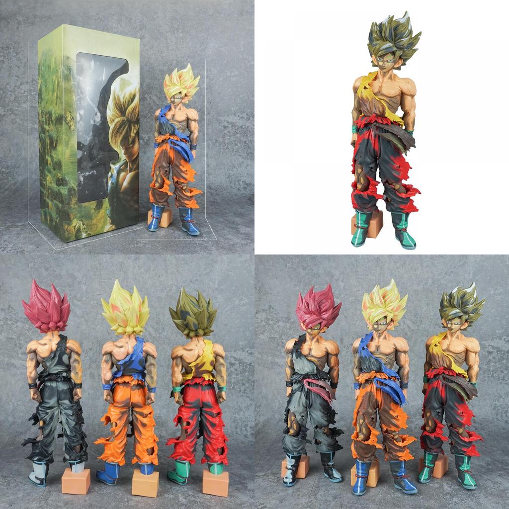 Dragon Ball Z Goku Pvc Action Figure With Manga Style Super Saiyan For Collectors And Display