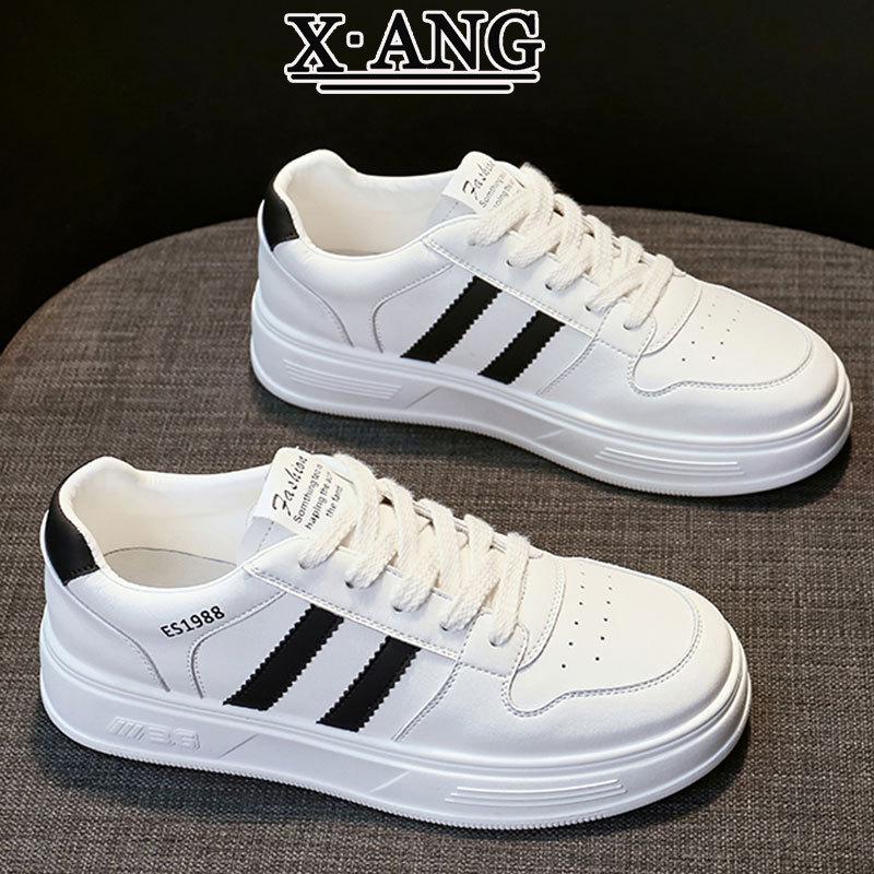 

Leather soft-soled white shoes children s versatile board shoes 2025 spring and summer new breathable and lightweight casual sports women s shoes 40