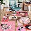 Betty Boop Pattern Rug, Indoor/Outdoor Mat, for Picnic, Gameroom, Bedroom, Office, Living Room, Home Decor Carpet, Birthday Gift