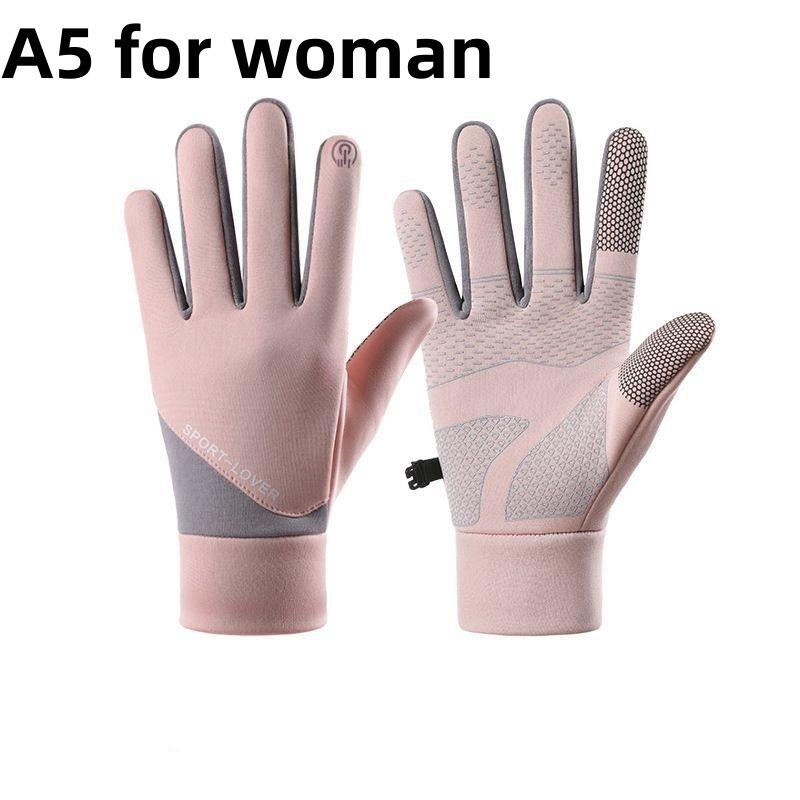Autumn Winter Outdoor Cycling Gloves Gym Fitness Sports Running Warm Touch Screen Nonslip Gloves Motorcycle Gloves