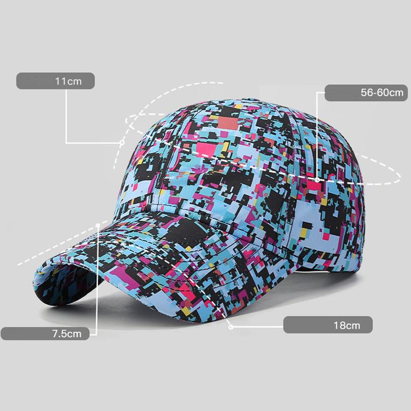 Sommer Graffiti Baseballkappe Unisex Outdoor Sonnenschutzhut Sportkappe