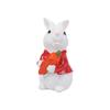 Halloween Rabbit Figurine Resin Craft Garden Decor Miniature Sculpture for Windowsill