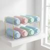 Stackable Kitchen & Refrigerator Water Bottle and Wine Storage Rack