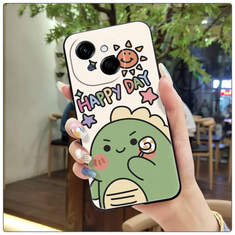 Luxury Soft Phone Case for Tecno POP9 4G/Spark GO 1/KL4 - Full Edge & Stylish Design for Women