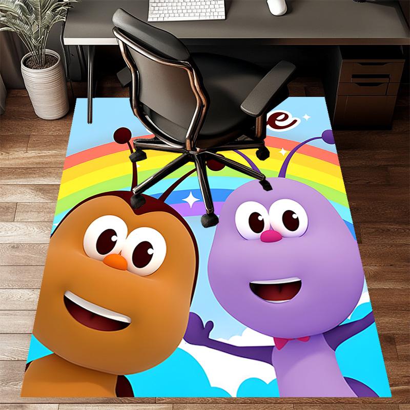 Custom BichiKIDS Mat Personalized Name, Polyester Washable Indoor Entryway Rug, Gift for Christmas, Easter, Thanksgiving Day