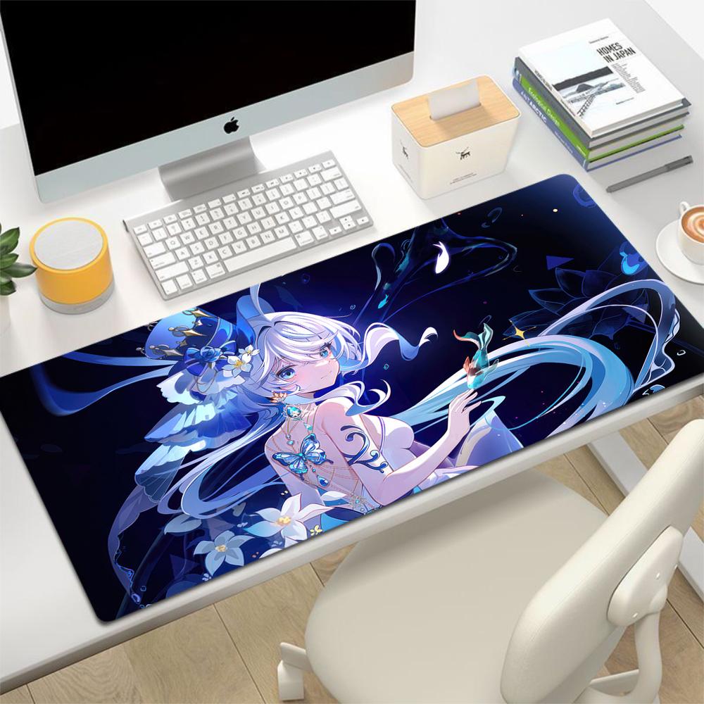Genshin Impact Mouse Pad Furina Gamer Mousepads Gaming Mousepad Keyboard Mat Large Mouse Pads Big Computer Anime XXL Desk Mats