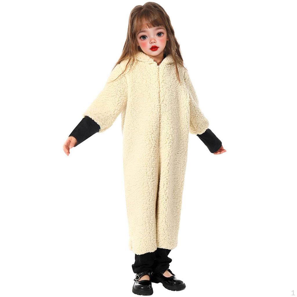 Dziecięcy biały kostium baranka Cosplay na festiwal z okazji Dnia Dziecka