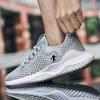 Men Summer Sports Sneakers Breathable LaceUp Mesh Lightwhite Running Shoes Lace Outdoor Walking Shoe Zapatillas Deporte