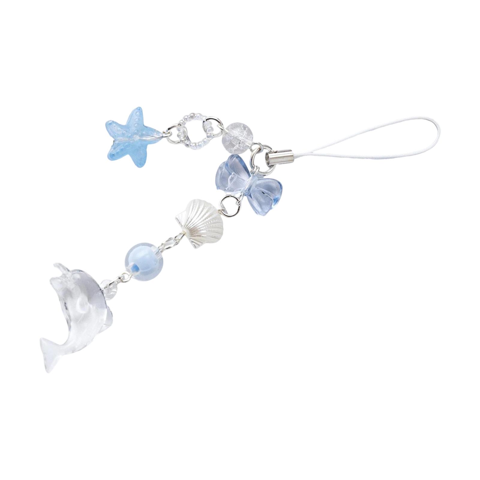 

Multipurpose Dolphin Bag Charm Metal Bows Keychain Bags Pendant For Backpkack and Handbag Lightweight Themed Accessory 2