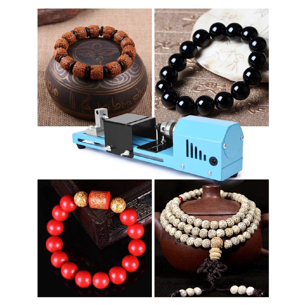 150W Woodworking Wood lathe Milling machine Grinding Polishing Beads Drill New DIY Lathe Machine Tool