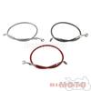 60/70/75cm Braided Brake Pipe Line Cable Oil Hose Tube For Harley Softail Slim Street Bob Low Rider S ST Deluxe 18-23 FLHC FLFB