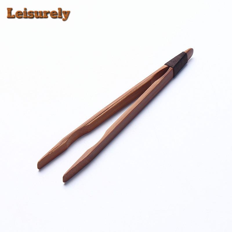 Djupvriden Bambu Te-klämma Te Sex Herrar Handgjort Te-verktygsset Te-servis Redskap Kinesisk Te-set Tillbehör Samling Hantverk