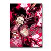 Demon Killer Poster Kimetsu No Yaiba Japanese Anime Pictures Modern